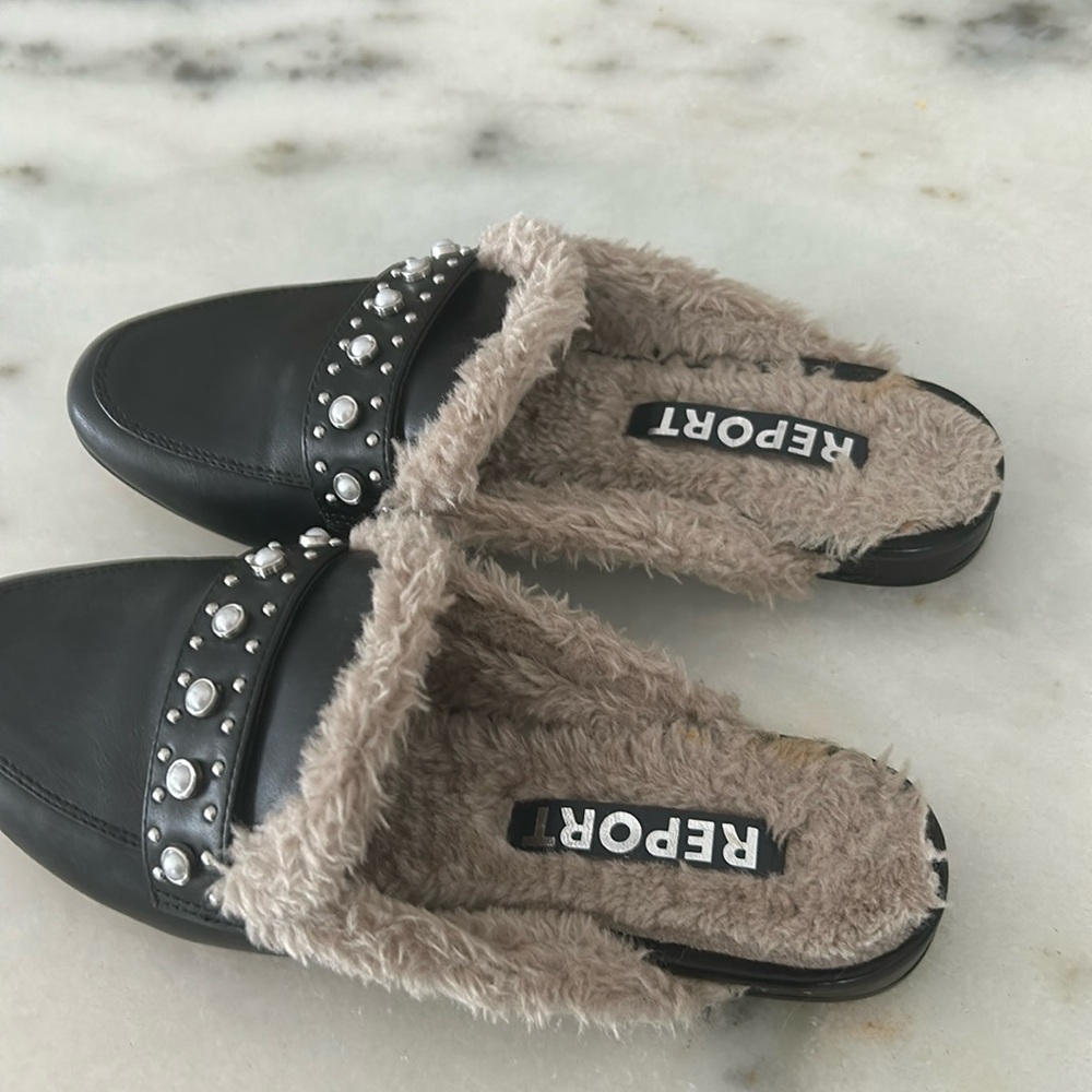 Report slip on shoes